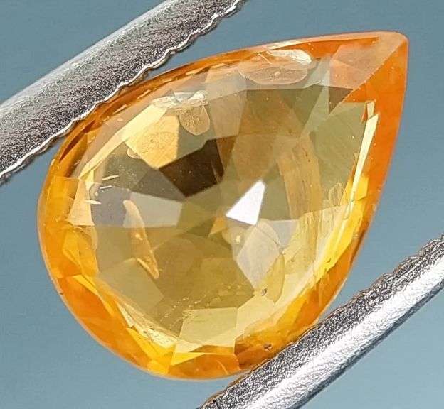 Heated only! 1.10ct Tangerine Sapphire!