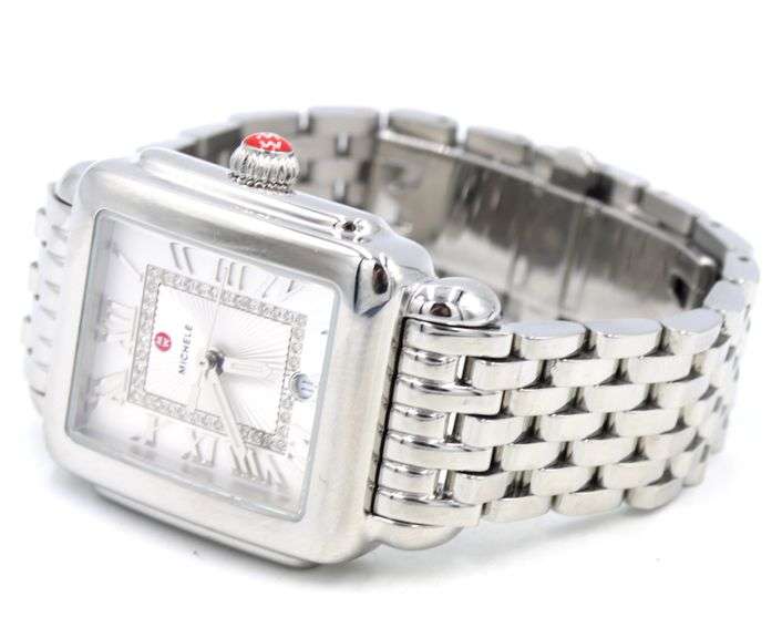 Micheal Deco Madison mid and diamond dial ladies watch