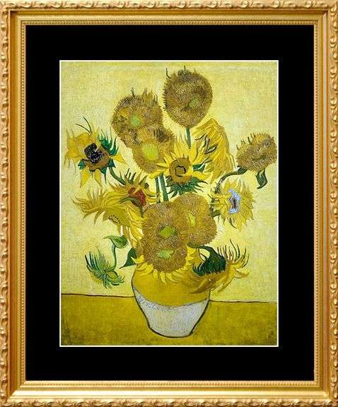 Collectible Vincent van Gogh, Sunflowers (1888)