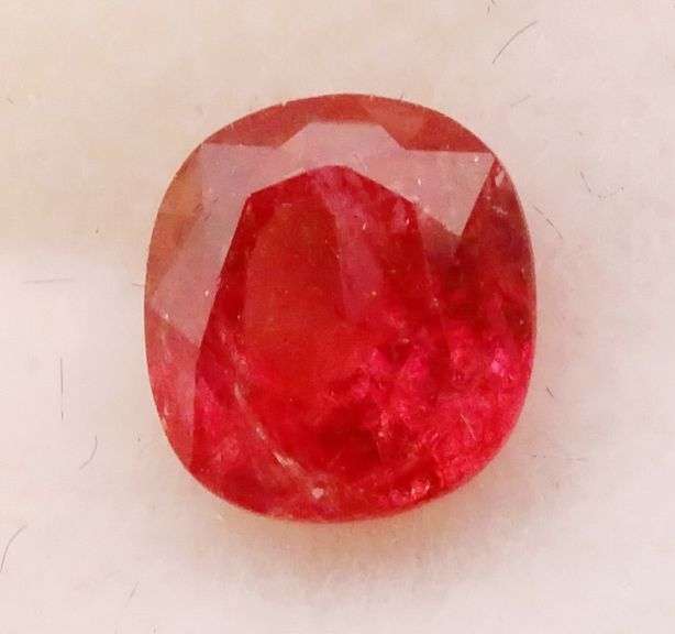 Vibrant blood red! 1.30ct Tanzanian Ruby -Untreated!!!