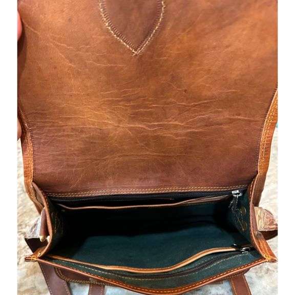 Handmade Leather Crossbody Shoulder Bag