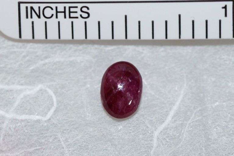 Luscious Natural Star Ruby Cabochon