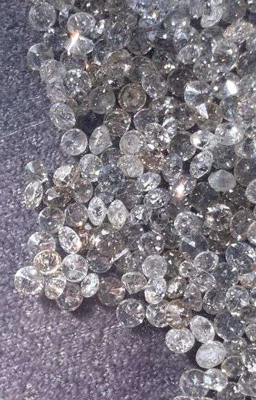 Substantial 11.75 ct parcel of diamonds