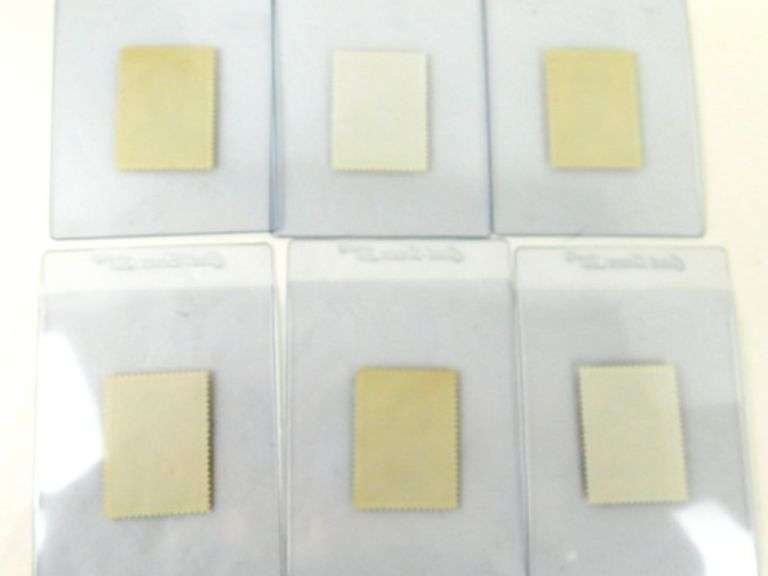Lot of 6 Topps Baseball Trade Stamps