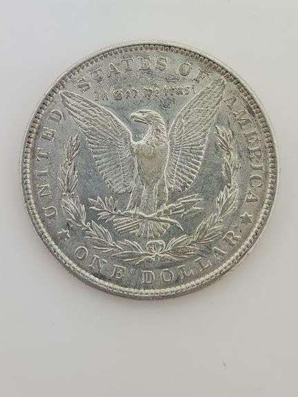 1886 Morgan Silver Dollar, Cleaned