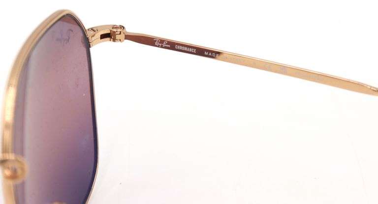Ray Ban rose gold metal ladies sunglasses