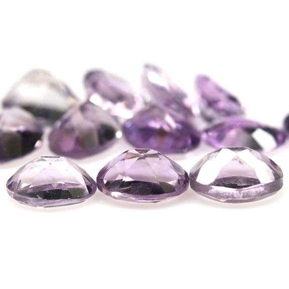 Glittering 13.91ct real Brazilian Amethyst set