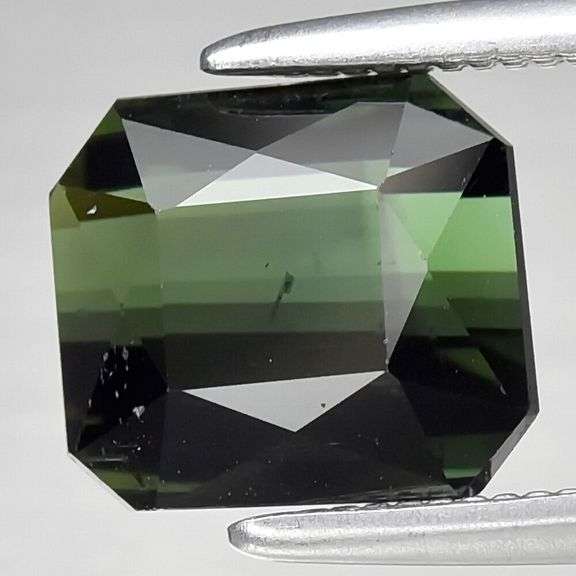 Rich pine green 2.06ct scissor cut Tourmaline