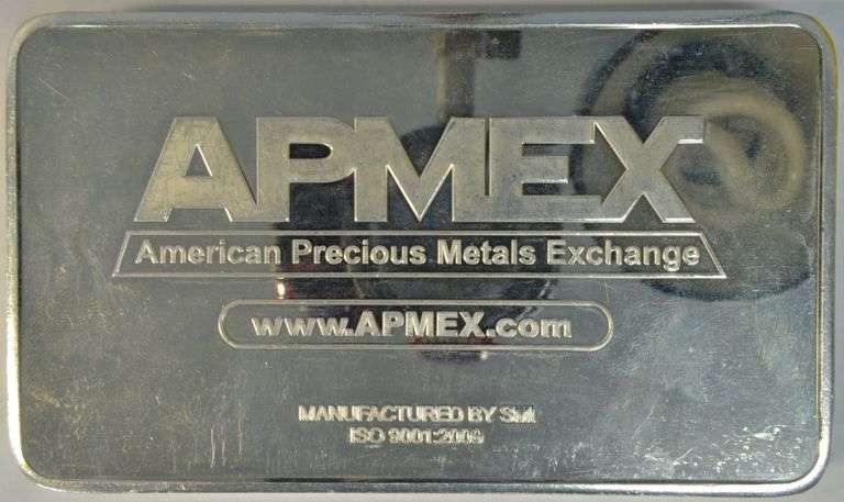Impressive heavy APMEX 1 Kilogram .999 Fine Silver Bar