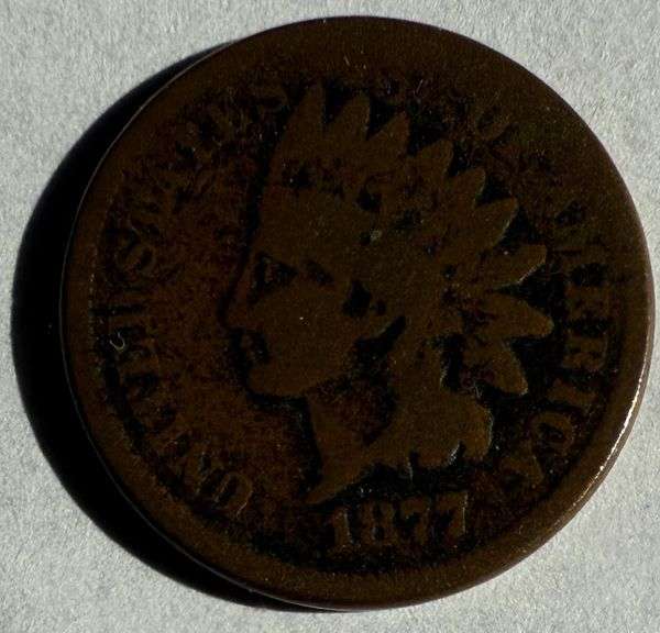Key Date 1877 Indian Cent