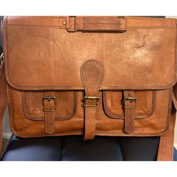 Full Grain Leather Briefcase