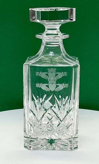 Rare Claddagh Crystal Decanter – A Timeless Irish Collector’s Piece