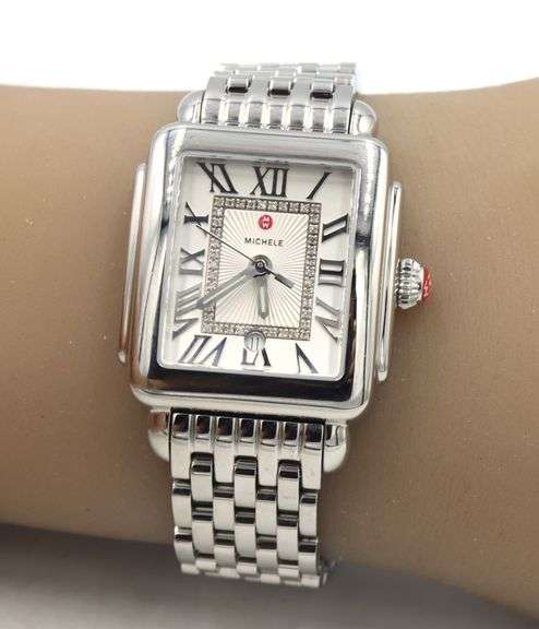 Micheal Deco Madison mid and diamond dial ladies watch