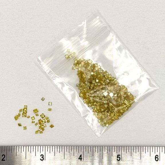 Huge! 25.38 carat collection of jewelers grade Canary yellow Diamonds!