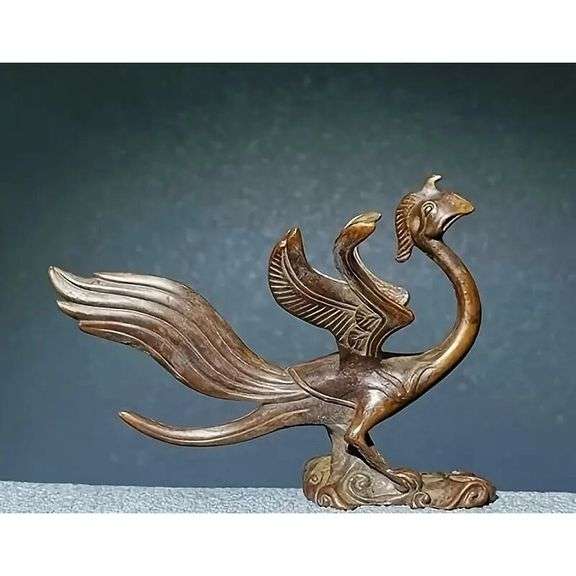 Vermilion Phoenix Bird