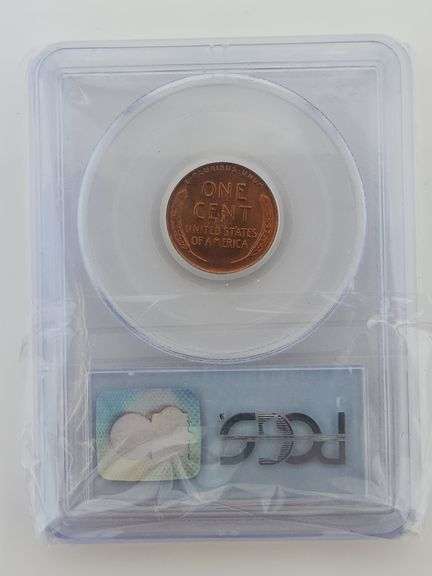 1954-D Lincoln Cent PCGS MS66 - Red