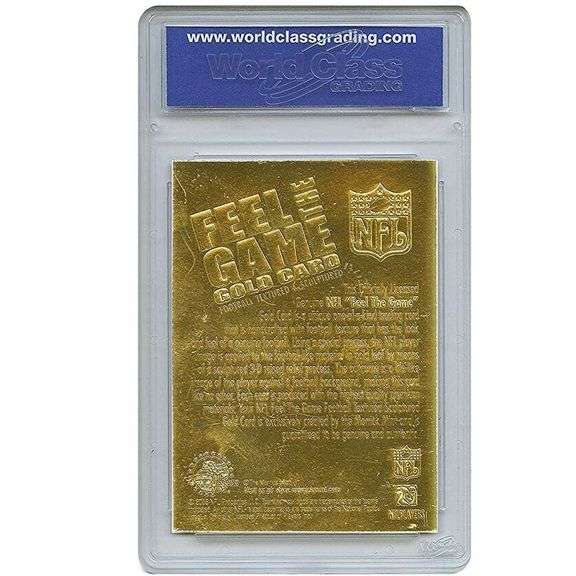 Tom Brady Gold Rookie Card MINT 10