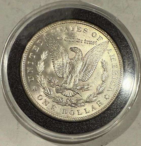 Frosty White BU 1900 Morgan Dollar