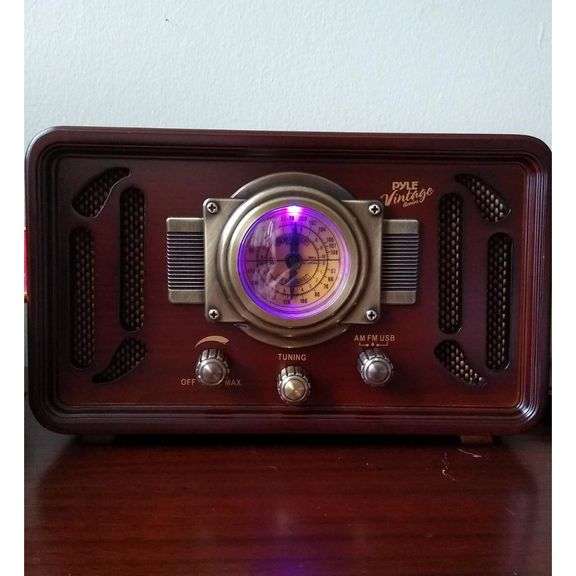 Retro Bluetooth Radio Speaker Audio System