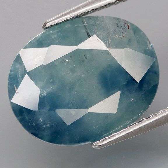 Collectors 8.30ct HEATED ONLY blue gray Sapphire!