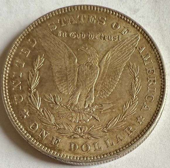 Solid 1878 7 Tail Feathers Morgan Dollar