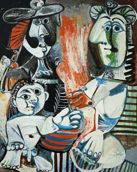 Collectible Pablo Picasso, The Family