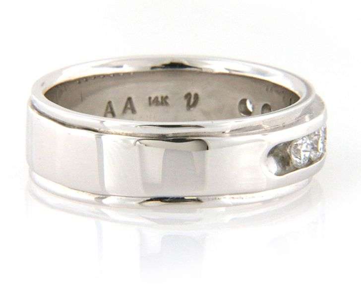 0.50ctw Diamond Channel Set Band Ring in 14K