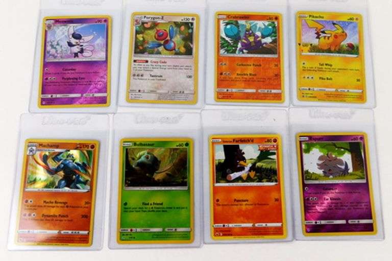8 Pokémon Collector Cards