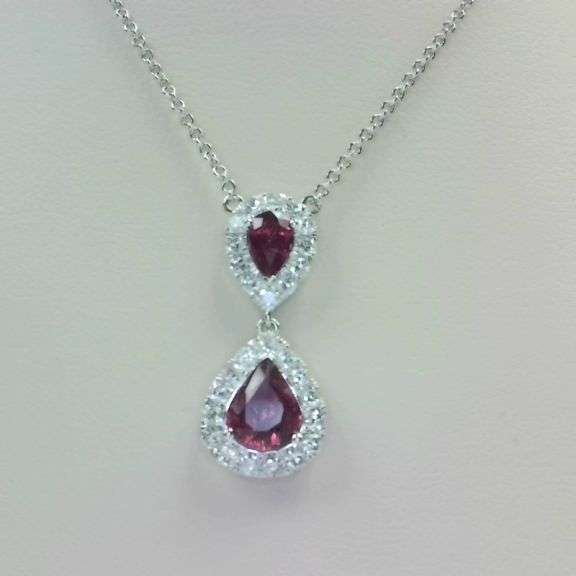 Ruby and Diamond Necklace