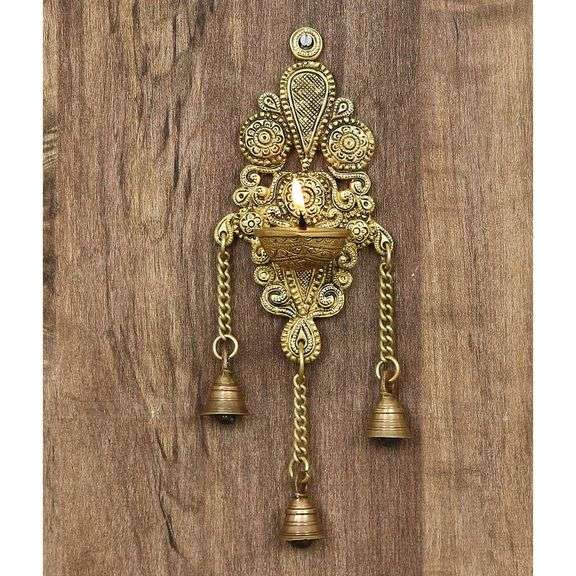 Handcrafted Brass Wall Hanging Bells