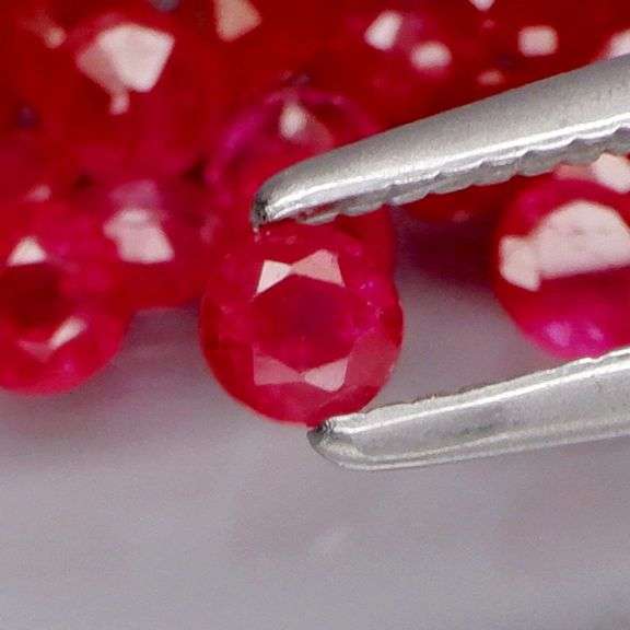 Collectors 2.25ct pigeons blood red Burmese Rubies!