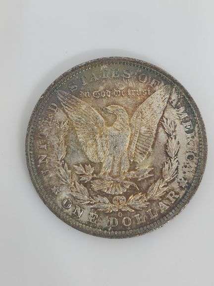 1884-O Morgan Silver Dollar, Toned