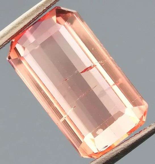 Vibrant 3.90ct untreated salmon pink Tourmaline