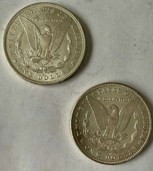 Nice 1883 O & 1902 O  BU Morgan Dollars