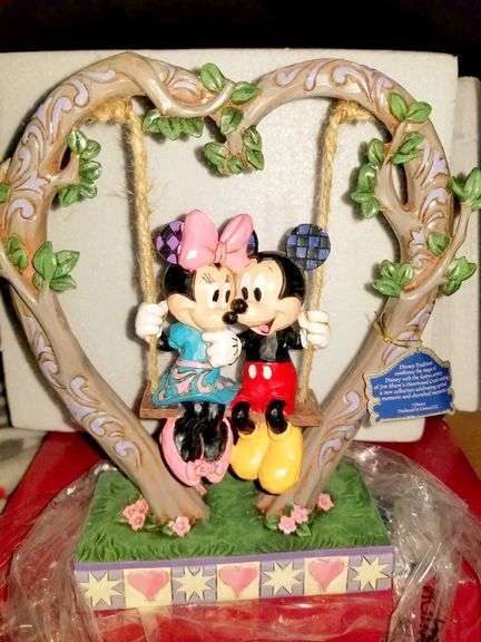 Limited Jim Shore's Mickey and Minnie Mouse in Swing