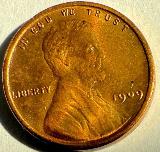 Nice Red BU 1909 VDB Lincoln Cent