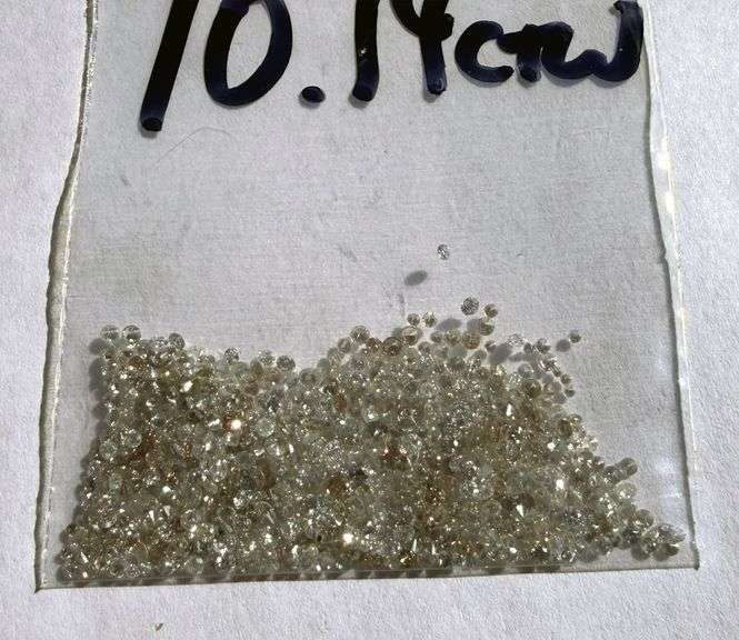 Collector's 10.14 ct parcel of diamonds