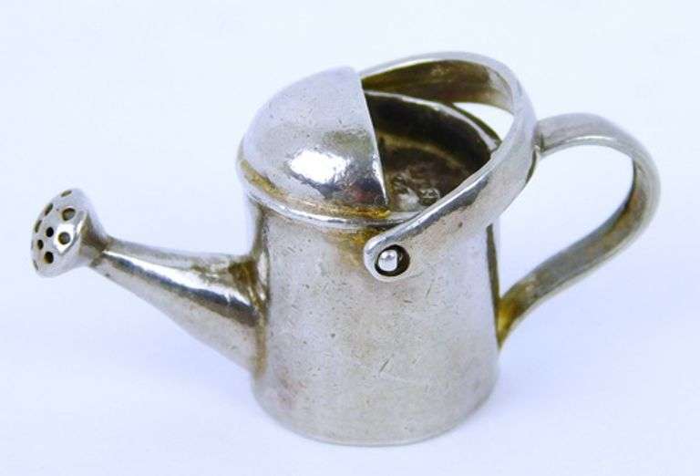 Miniature Sterling Silver Watering Can