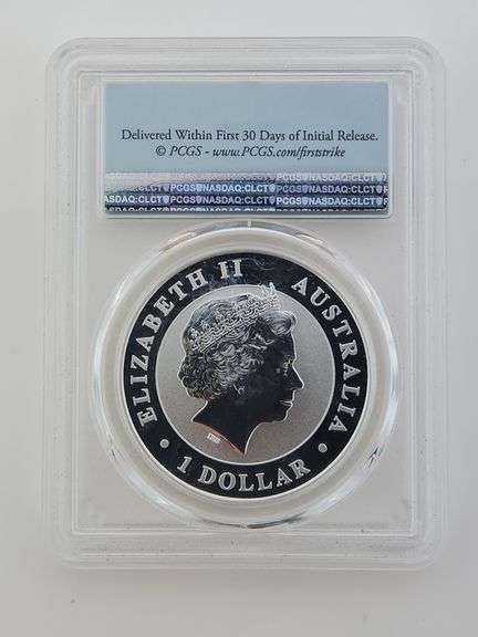 2018 P Australia Kookaburra, PCGS MS69