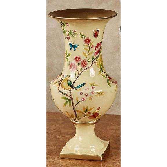 Handpainted Touch of Class Oriole Vase