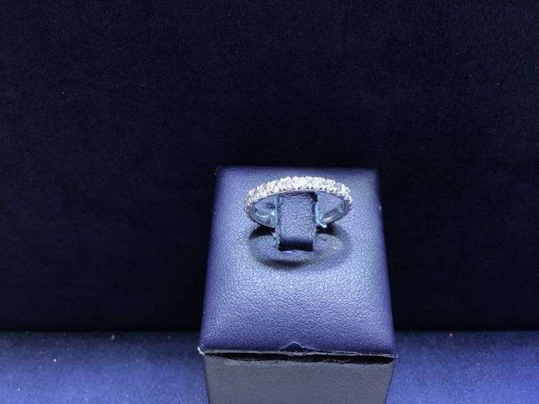14K WHITE GOLD ETERNITY BAND