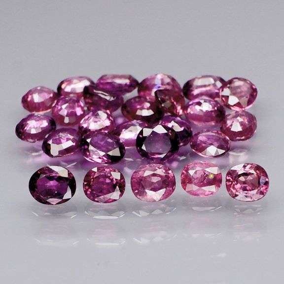 Superb 5.95ct violet red Ruby set -Untreated!!!