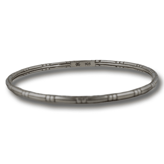 Trendy Sterling Silver John Hardy Bedeg Slim Bangle