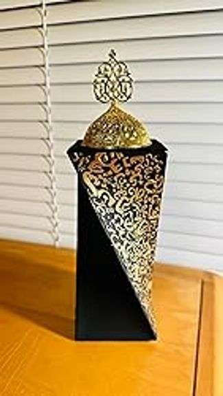 Black Bakhoor Burner