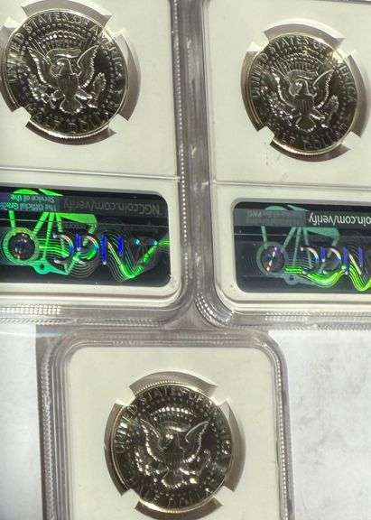 1965 66 67 SMS MS 67 Kennedy Halves