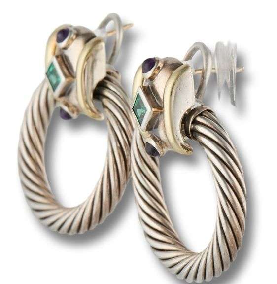 David Yurman Renaissance Door Knocker Earrings