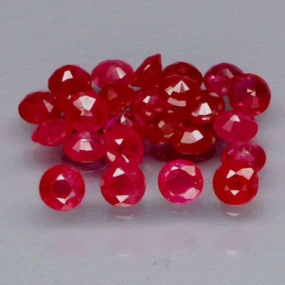 Collectors 2.25ct pigeons blood red Burmese Rubies!