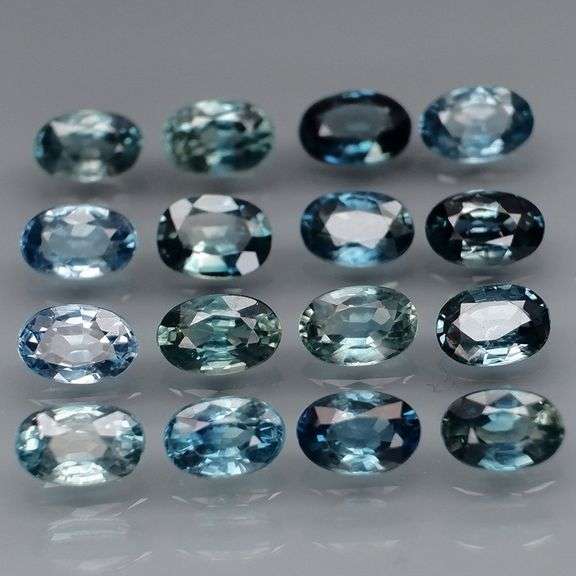 Heated only! 5.67ct oval cut Australian Sapphire set!