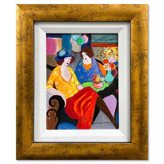 Chit Chat by Tarkay (1935-2012)