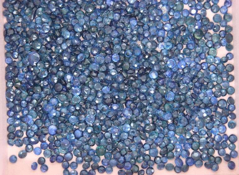 Substantial 70.06ct parcel of royal blue Sapphires!